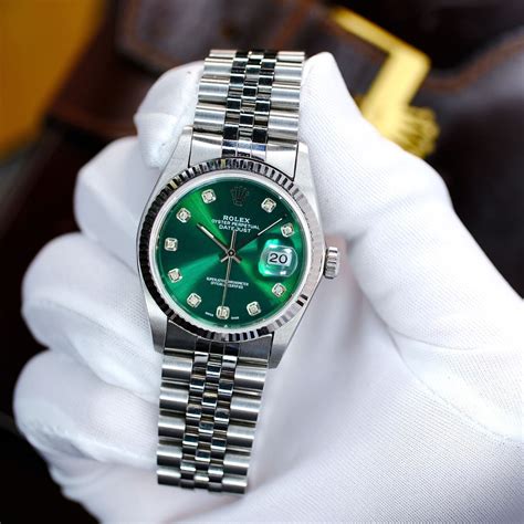 rolex grün herren|Rolex zifferblatt grün.